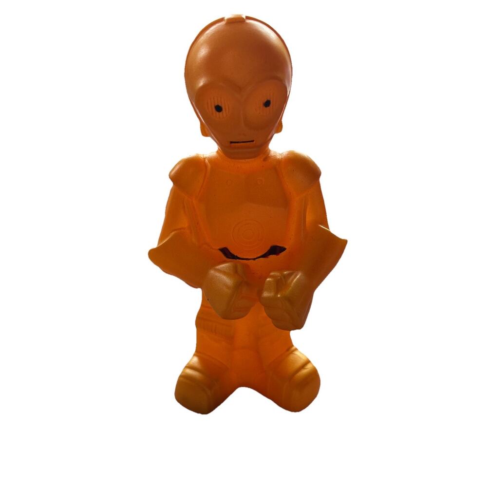 Disney Star Wars 2008 Squeaky Rubber Bath Toy Figure: C-3PO HOM5045